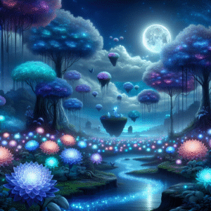Celestial Garden of Whispers