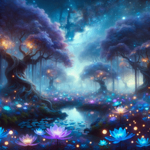 Celestial Garden of Whispers