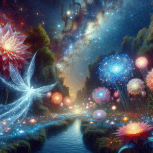 Celestial Garden of Echoing Dreams