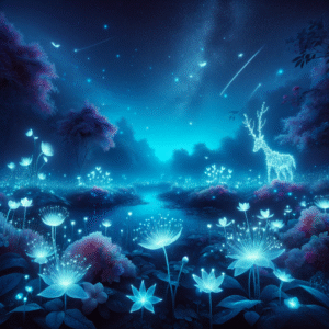 Luminous Reverie: The Celestial Dream Garden