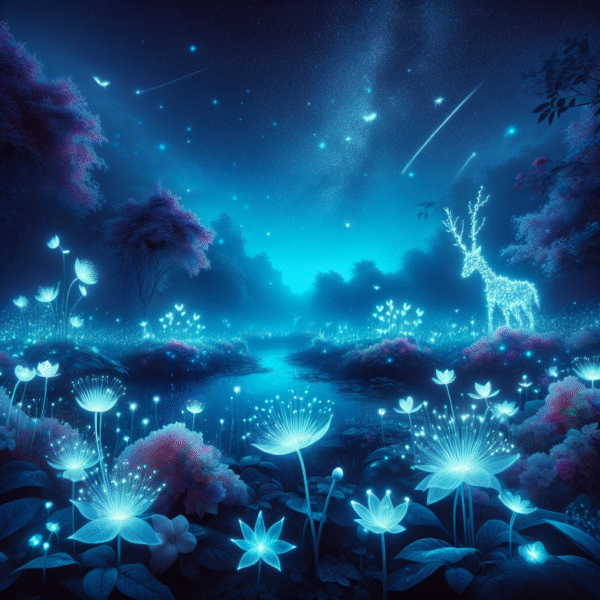 Luminous Reverie: The Celestial Dream Garden