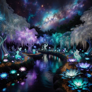 Celestial Garden of Whispers