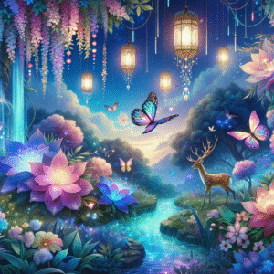 Elysian Reverie: A Garden of Dreams