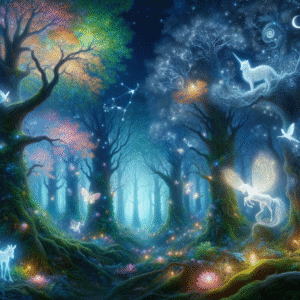 Whispers of the Celestial Forest