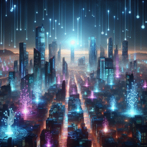 Neon Circuit Symphony