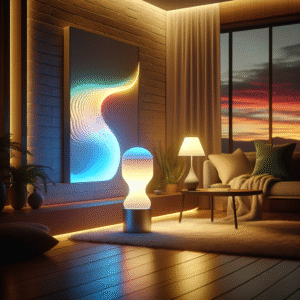 Spectrum of Serenity: The Color-Changing Mood Lamp