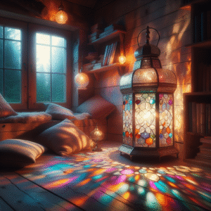 Chromatic Whispers: The Emotion Spectrum Lantern
