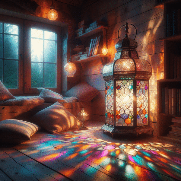 Chromatic Whispers: The Emotion Spectrum Lantern