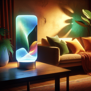 Chromatic Dreams: The Color Emotion Spectrum Lamp