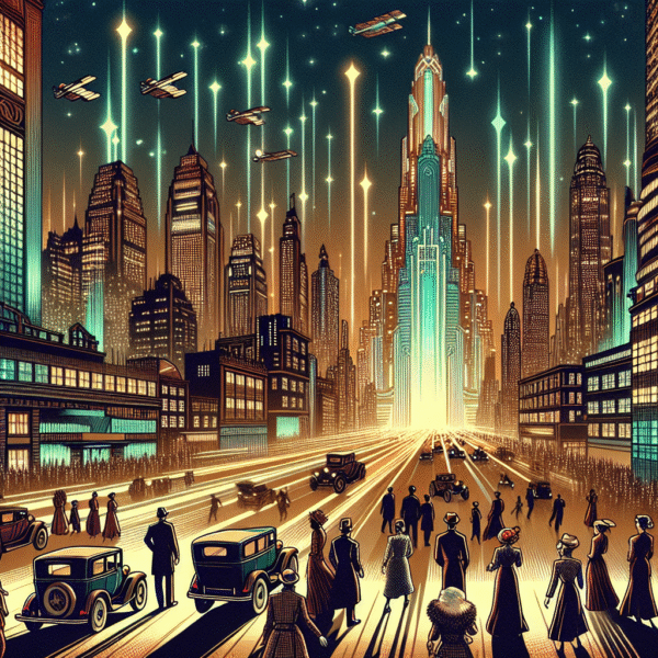 Ethereal Echoes: A Retro-Futuristic Dreamscape