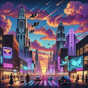 Dreamscapes of Tomorrow: A Journey Through Retro Futures