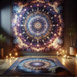 Celestial Mandala Tapestry
