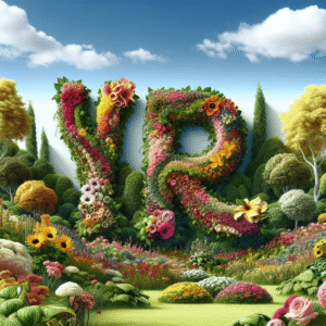Whimsical Garden of Words