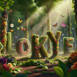 Whimsical Forest of Words
