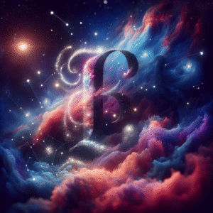Celestial Whispers: A Cosmic Typography Experience