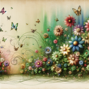 Whimsical Garden of Words