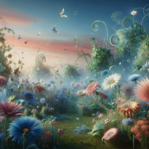 Whimsical Wordscape Garden
