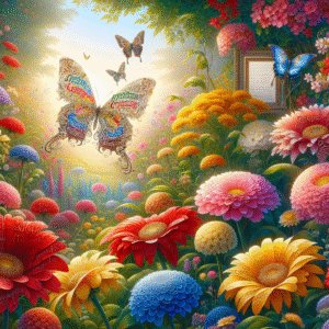 Whimsical Garden of Words