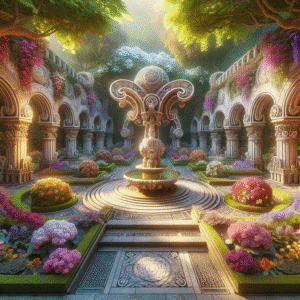 Magical Art Deco Garden