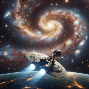 Ethereal Vintage Space Odyssey