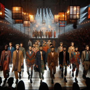 Futuristic Vintage Fashion Show