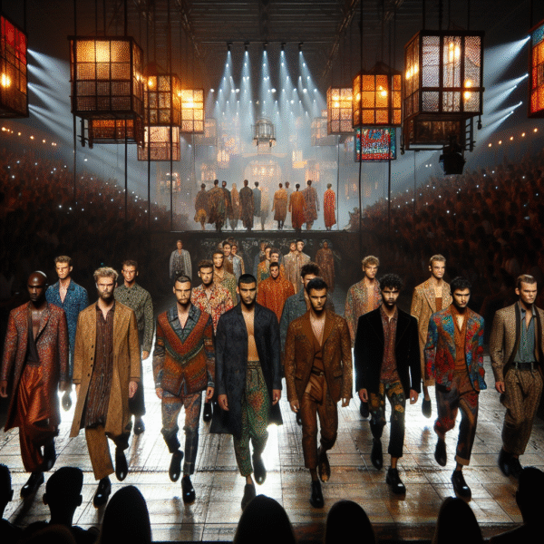 Futuristic Vintage Fashion Show